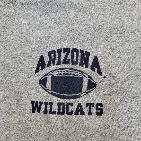 Vintage 90s Arizona-Wildcats Football Shirt XL 23x27 Gray - Picture 9 of 14